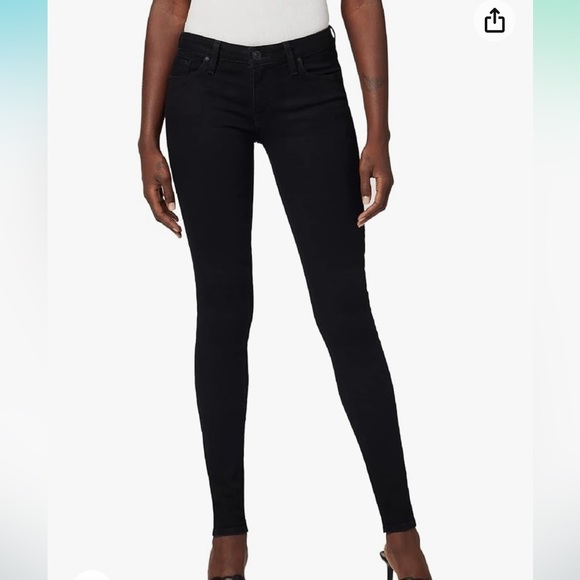 Hudson Jeans Denim - Hudson Krista super skinny black jean